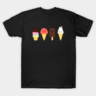 Ice Cream Lover Tshirts Forn Summer Gift For Daughter Bbq T-Shirt